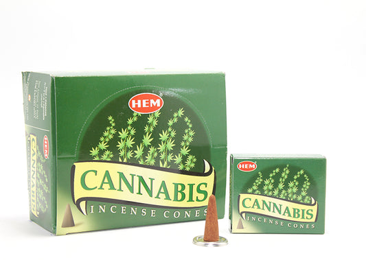 Cannabis Scented Cone Incense