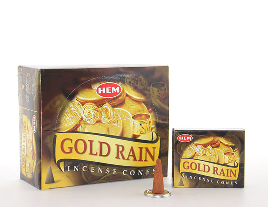 بخور مخروطي معطر بـ "جولد راين"