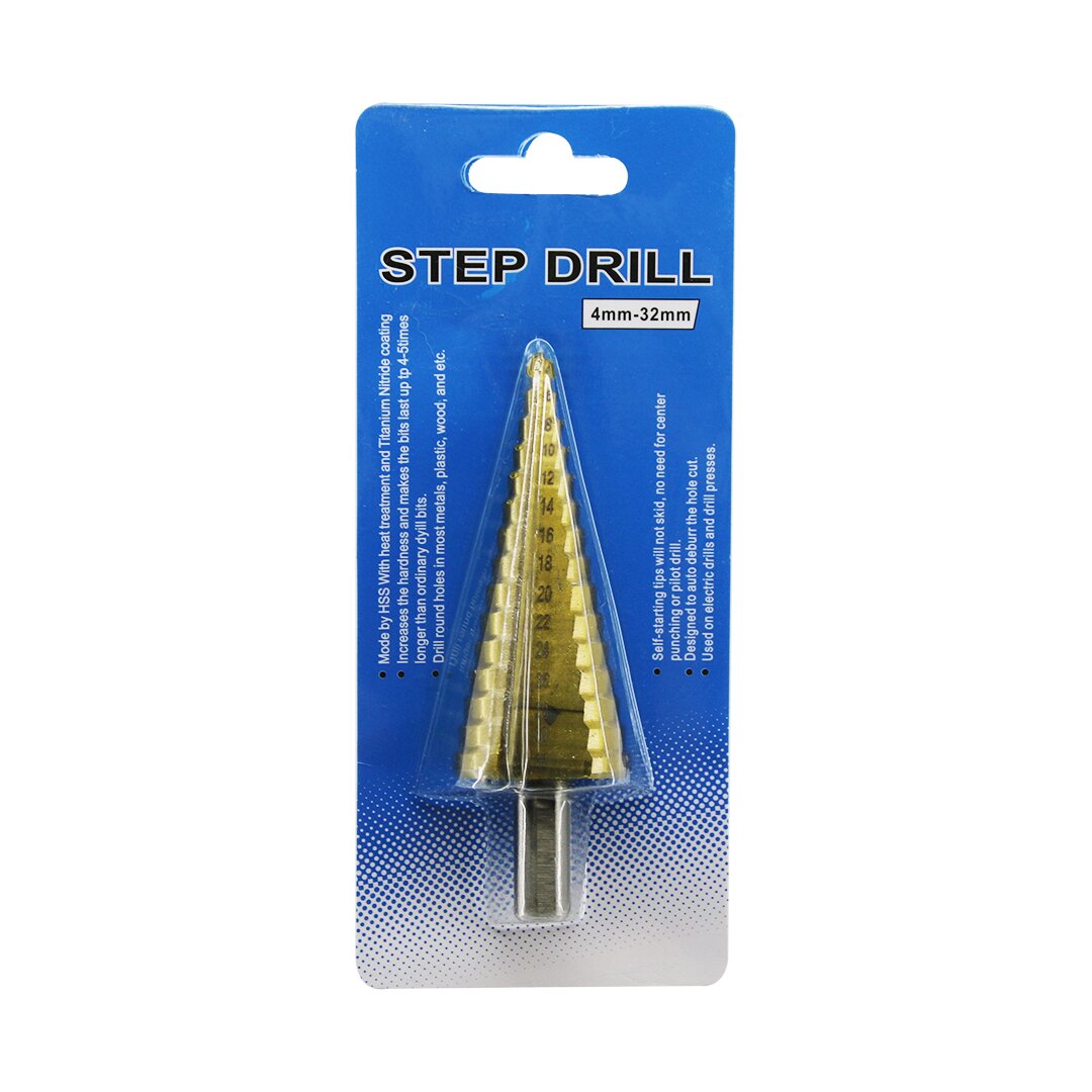 HSS STEP DRILL BIT 4-32MM (5347)
