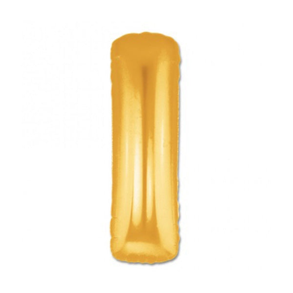Golden Foil Letter Balloon 1 Meter