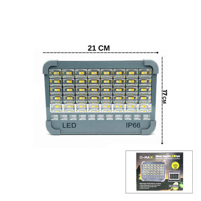 IP66 GÜNEŞ ENERJİLİ LED IŞIK SOLAR PROJEKTÖR - POWERBANK ÇAKARLI KAMP - DIŞ MEKAN PS-D002A (5347)