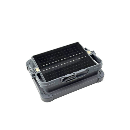 IP66 GÜNEŞ ENERJİLİ LED IŞIK SOLAR PROJEKTÖR - POWERBANK ÇAKARLI KAMP - DIŞ MEKAN PS-D002A (5347)