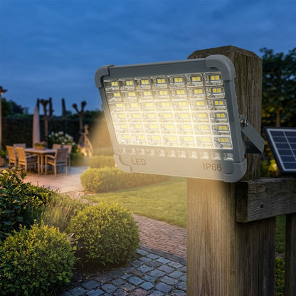 IP66 GÜNEŞ ENERJİLİ LED IŞIK SOLAR PROJEKTÖR - POWERBANK ÇAKARLI KAMP - DIŞ MEKAN PS-D002A (5347)