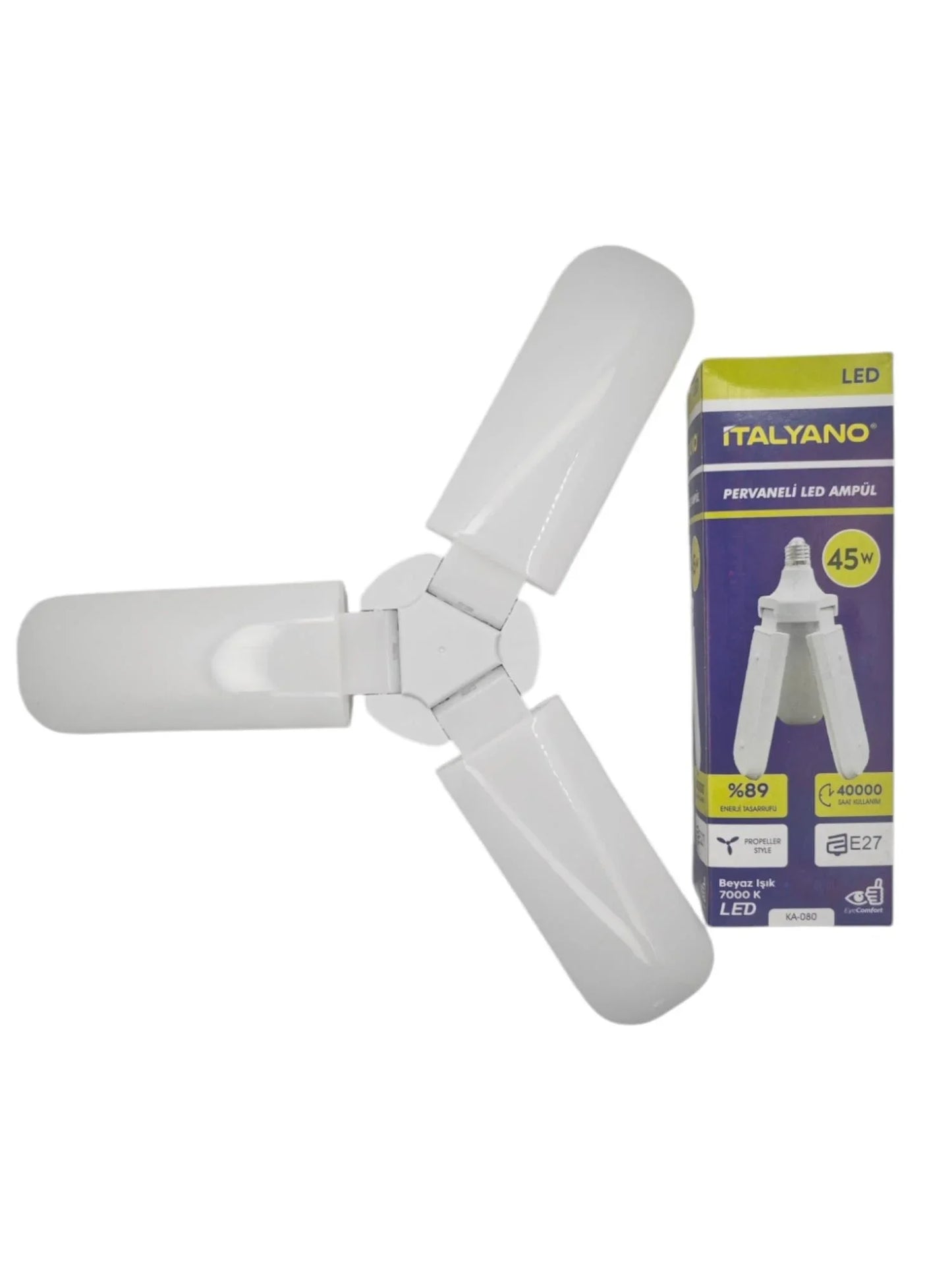 Italyano E27 45W Kanatlı Led Ampul (5347)