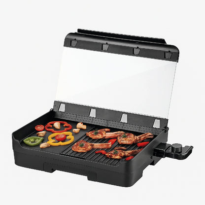 Sinbo Electric Grill with Glass Lid