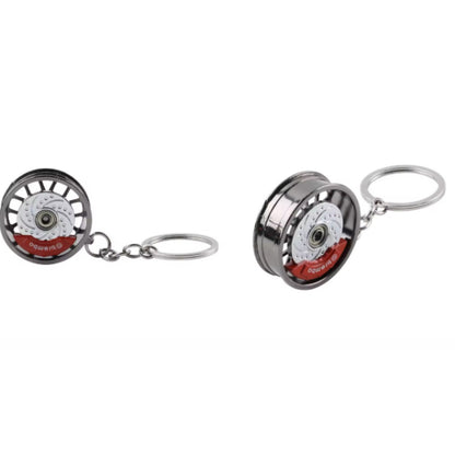 Wheel Rim Keychain