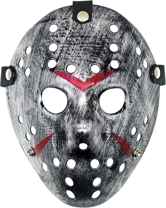 Jason Maskesi Hannibal Maskesi Metal Gümüş Renk 20x25 cm (5347)