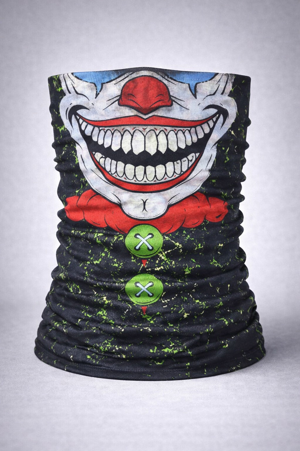 Joker Face Printed Buff Bandana - Multi-Purpose Neck Warmer Bandana No. 2 (5347)