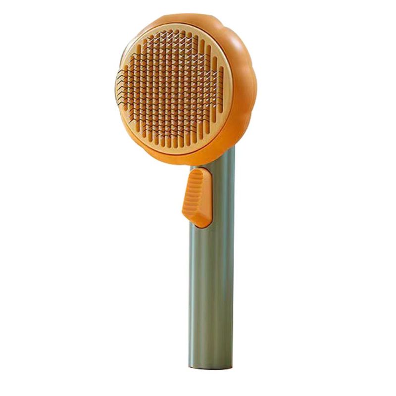 Pumpkin-Designed Pet Comb