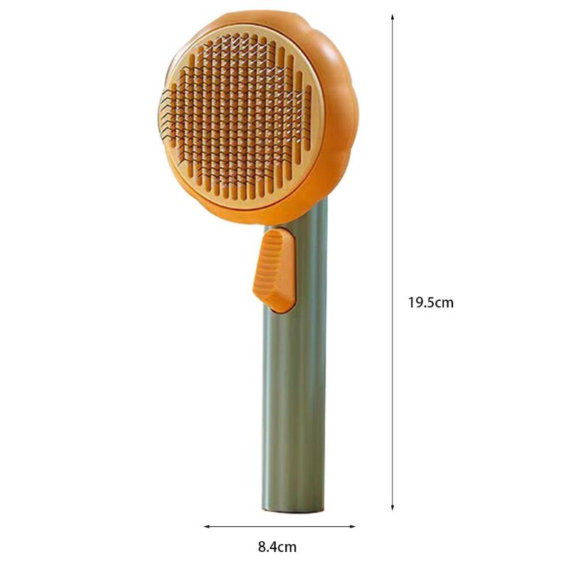 Pumpkin-Designed Pet Comb