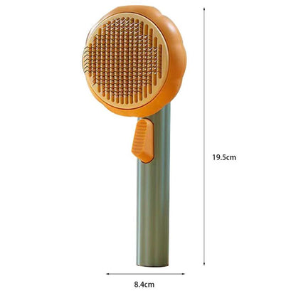 Pumpkin-Designed Pet Comb