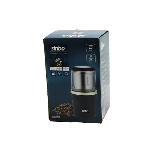 KAHVE - BAHARAT ÖĞÜTÜCÜ ÇELİK BIÇAK - ÖĞÜTME HAZNESİ=100GR 200W BAS ÇALIŞTIR KAPAK=MİKA KRİSTAL PLS SCM-2997 (5347)