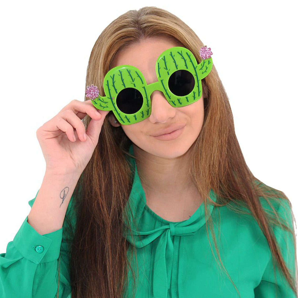 Cactus Themed Hawaii Summer Party Glasses 8.5x18.5 cm (5347)