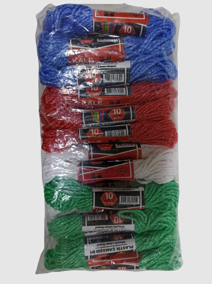 KALE Plastik Çamaşır ipi 10 Metre 24 Adet (5347)