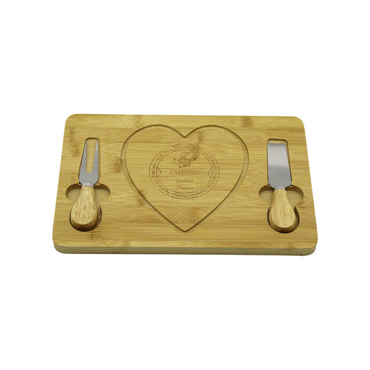KALPLİ BIÇAK SAĞ-SOLAHŞAP BAMBU KAHVALTI PEYNİR SUNUM PANO2 BIÇAK=AHŞAP SAP19X29CM-1.5CM (5347)