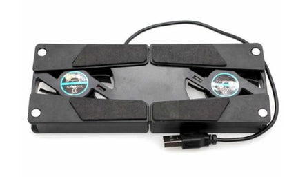Foldable Laptop Cooler with 2 fans (5347)