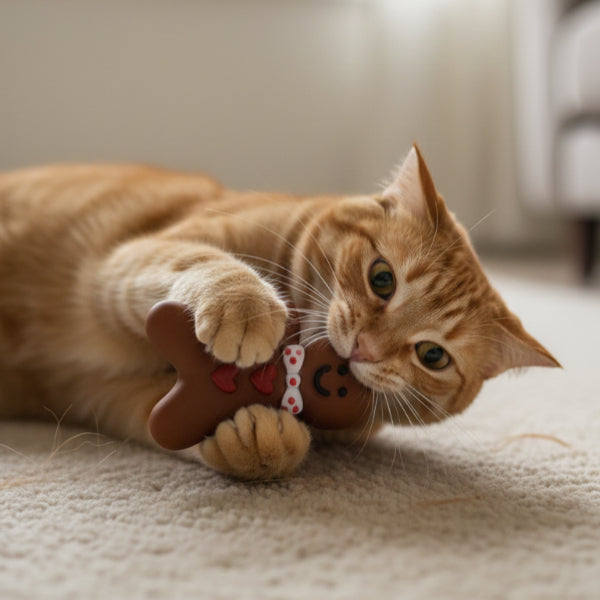 Sound Biscuit Man Biting Toy