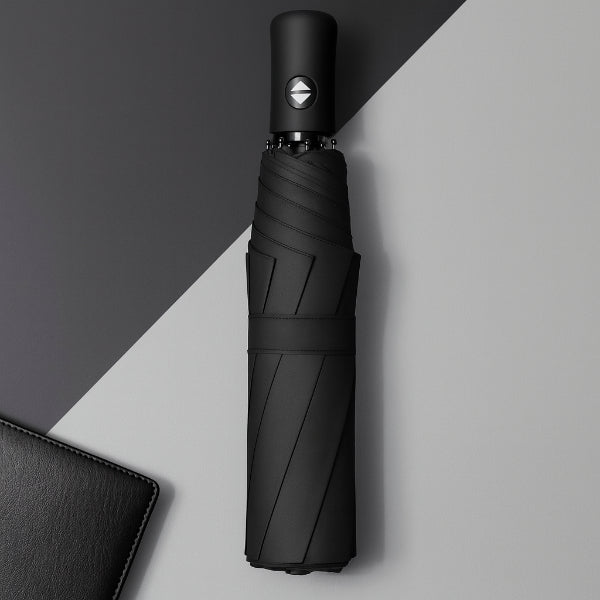 Automatic Compact Umbrella with Black Cover