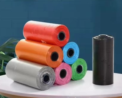 Köpek Dışkı Poşeti 4lü Düz Renk Set (5347)