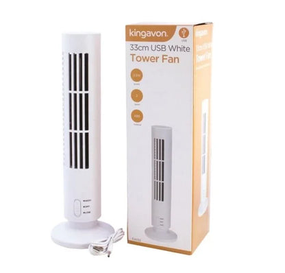Kule Tipi USB Elektrik Fan Yapraksız Klima Fanı (5347)