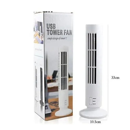 Kule Tipi USB Elektrik Fan Yapraksız Klima Fanı (5347)