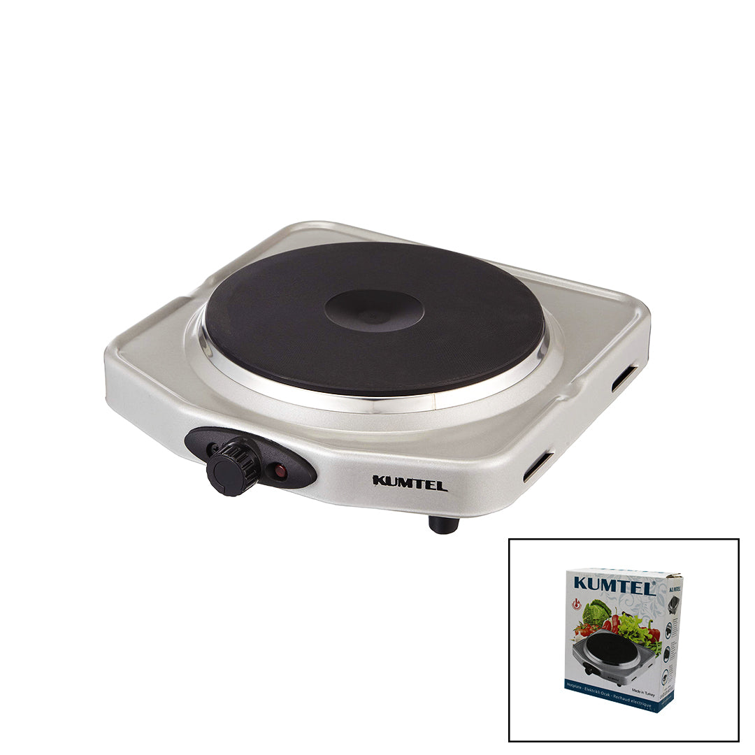 KUMTEL LX-7011 SINGLE ELECTRIC HOB 1500W (5347)