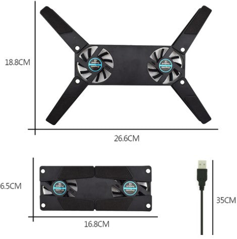 Foldable Laptop Cooler
