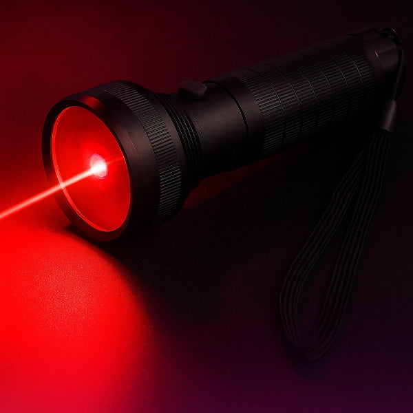 مصباح يدوي بضوء UV وليزر