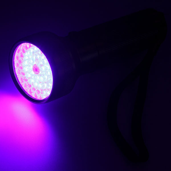 مصباح يدوي بضوء UV وليزر