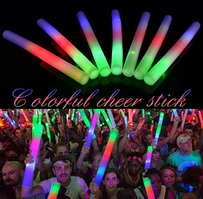 LED Light-Up Colorful Sponge Party Stick 46 cm (5347)