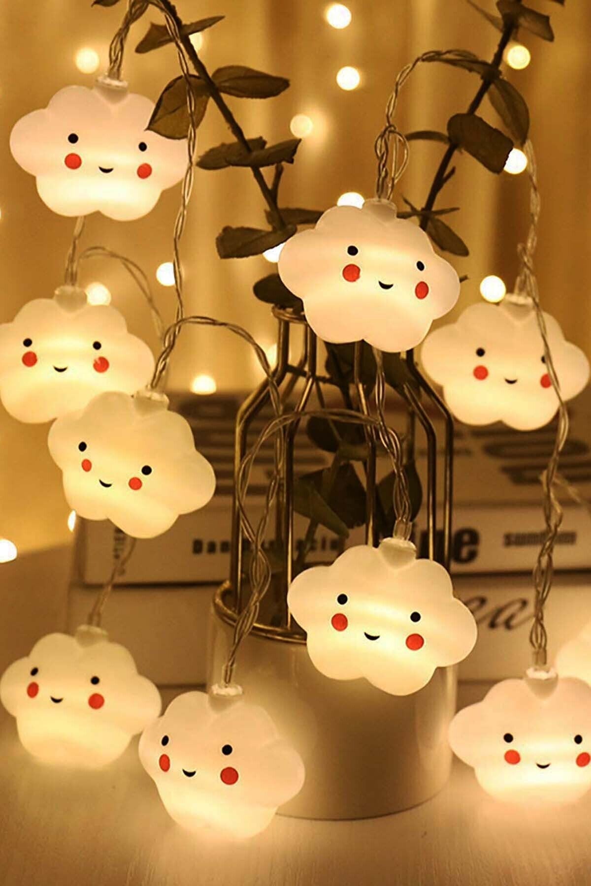 شريط إضاءة LED على شكل سحابة 12 قطعة
