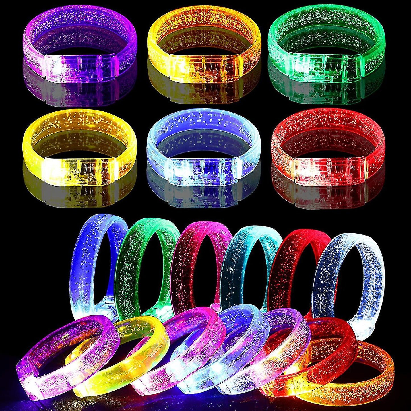 LED Light-Up Battery Bracelet