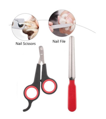 Pet Nail Clipper and File Set