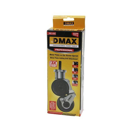 DRILL ATTACHMENT METAL PLATE - SHEET CUTTING APPARATUS FOR 0.2-1.5MM THICKNESSES - COMPATIBLE WITH ALL DRILLS (5347)