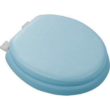 BLUE SOFT TOILET SEAT COVER LARGE POUF 42x41 cm (5347)