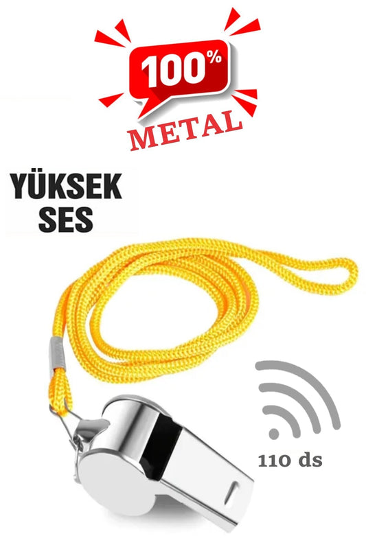 METAL DÜDÜK - 110 DESİBEL (5347)