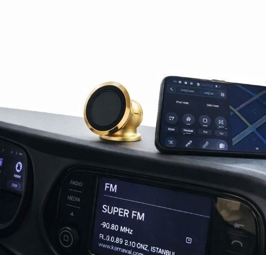 Metal Telefon Tutucu Torpidoya Yapışan Mıknatıslı (5347)