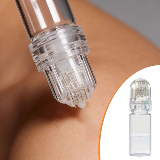 Mikro İğne 64 lü Cilt Bakım Serumu - Yüz ve Boyun için Anti-Aging, Gözenek Sıkılaştırıcı Serum (5347)