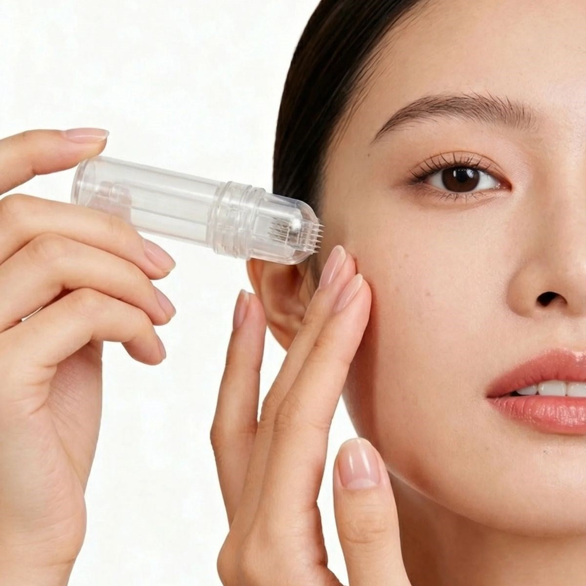 Mikro İğne 64 lü Cilt Bakım Serumu - Yüz ve Boyun için Anti-Aging, Gözenek Sıkılaştırıcı Serum (5347)