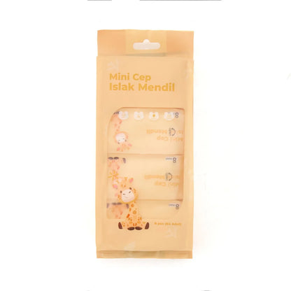 Mini Cep Islak Mendil Günlük Pratik 8'li Paket (5347)