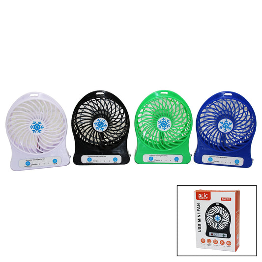 MİNİ FAN USB ŞARJLI MASA ÜSTÜ MİNİ VANTİLATÖR (5347)
