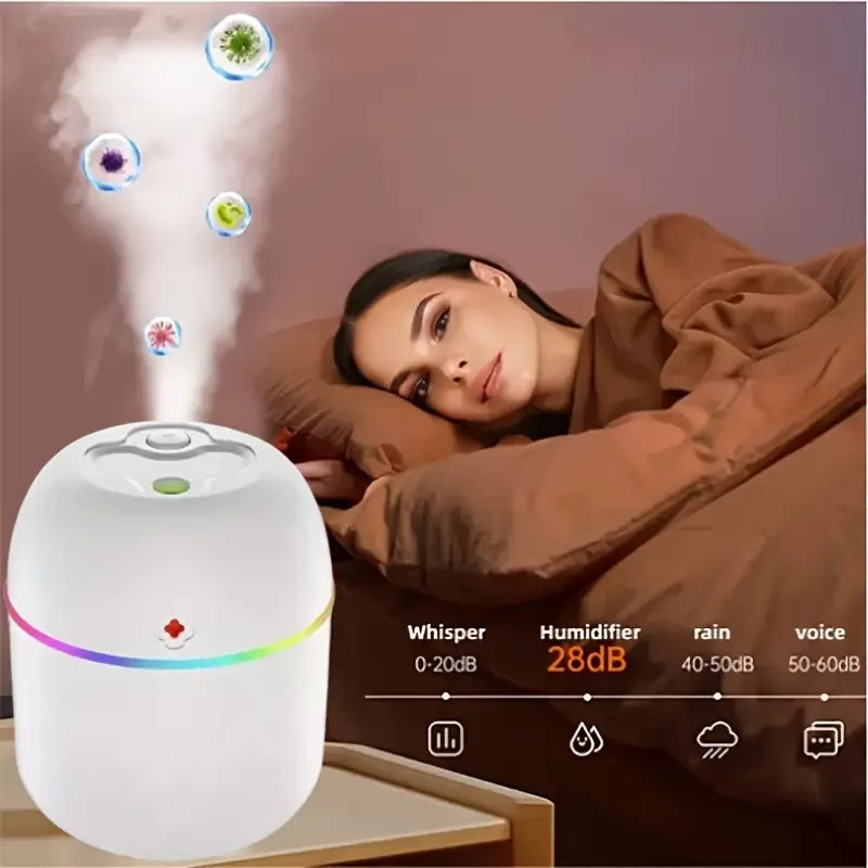 جهاز ترطيب هواء صغير 3 في 1 سعة 220 مل (5347)