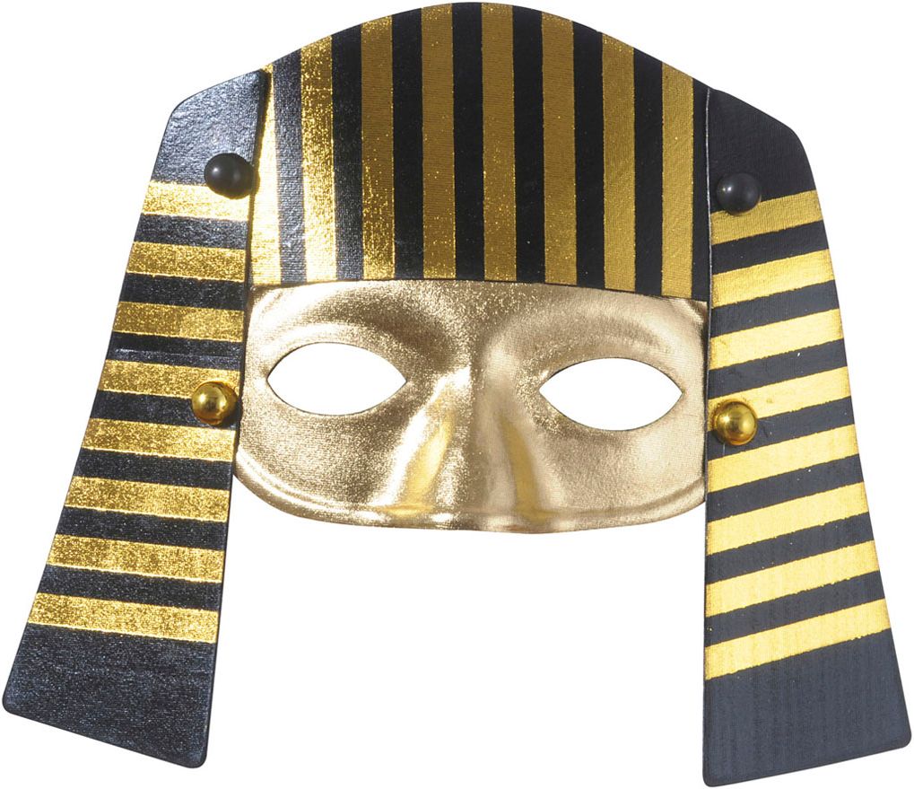 Egyptian Mask Rubber Apparatus Pharaoh Mask 21x23 cm