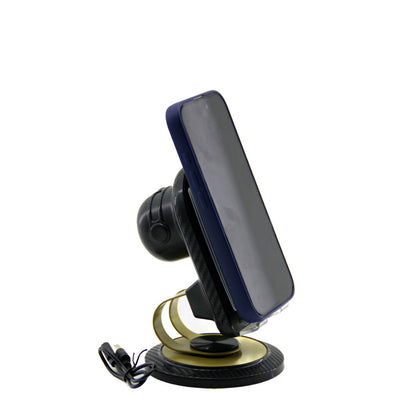 MOBILE PHONE 2IN1 BT SPEAKER HOPARLÖR = 5W ŞARJLI - MASA ÜSTÜ TELEFON TUTACAK = 360° DÖNEN STAND - OYNAR METAL AYAK (5347)