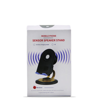 MOBILE PHONE 2IN1 BT SPEAKER HOPARLÖR = 5W ŞARJLI - MASA ÜSTÜ TELEFON TUTACAK = 360° DÖNEN STAND - OYNAR METAL AYAK (5347)