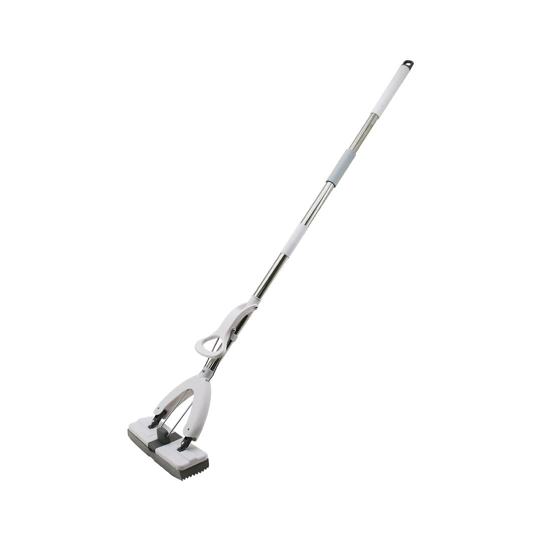 MOP KENDİNDEN SIKMALI PVA SÜNGER MOP - KELEBEK MOP KROM SAP = 110CM + PLASTİK BAŞLIK=135CM (5347)