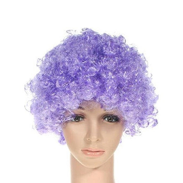 Purple Curly Wig