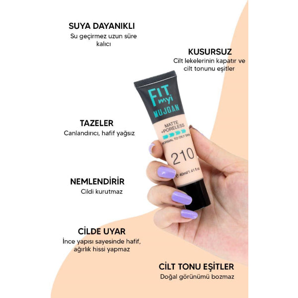 3-Piece Fit Myi Tube Foundation Set