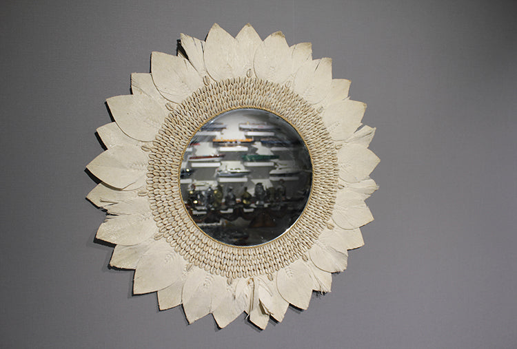 Macrame Wall Mirror Model 1