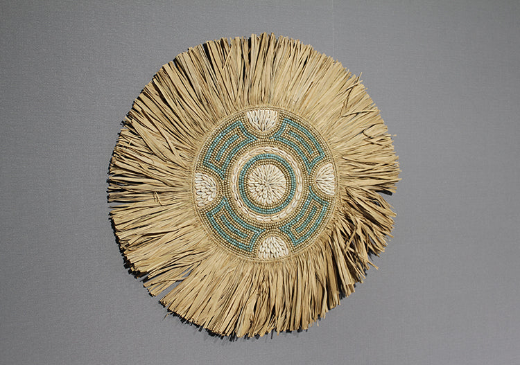 Wall-Mounted Wicker Panel Model 4